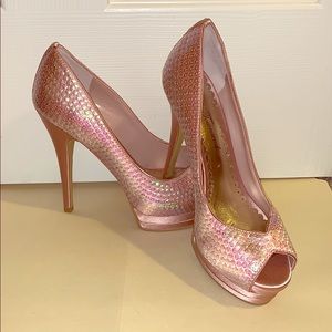 Super sexy sequin pink heels